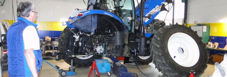 pompe à eau d’un tracteur agricole