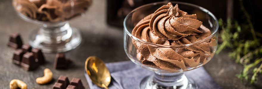 mousse au chocolat au lait