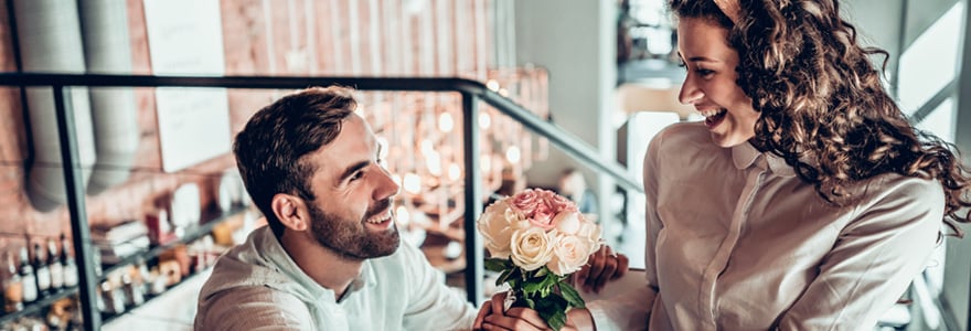 fleurs pour la Saint-Valentin